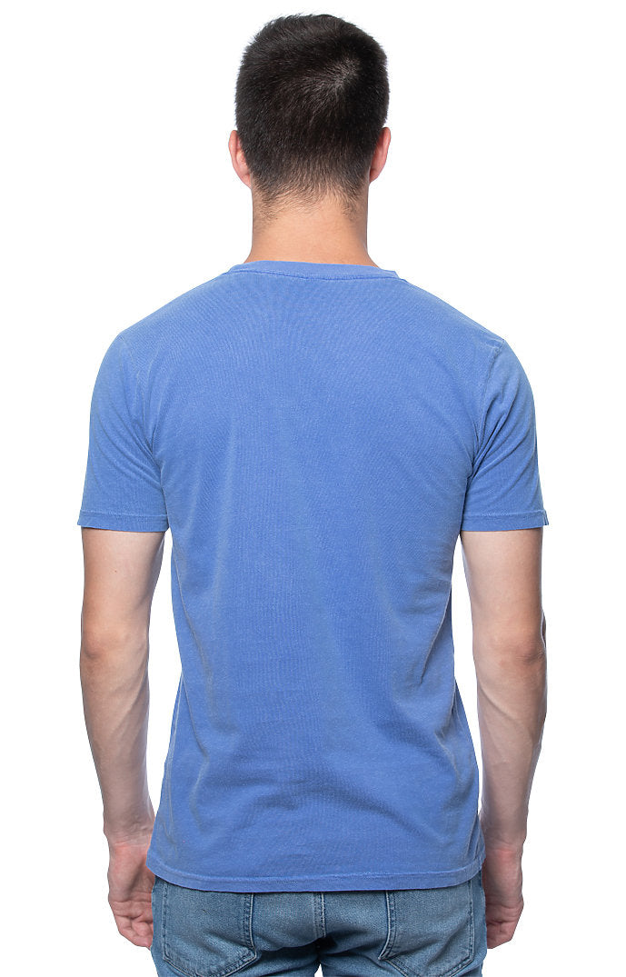 Royal Apparel 5151PD Unisex Vintage Pigment Dyed Tee - Royal