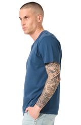 Royal Apparel 5151PD Unisex Vintage Pigment Dyed Tee - Blue Steel