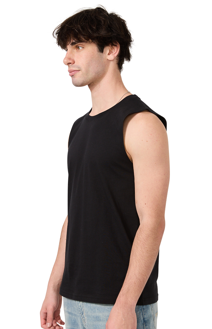 Royal Apparel 5153 Unisex Fine Jersey Muscle Tank - Black
