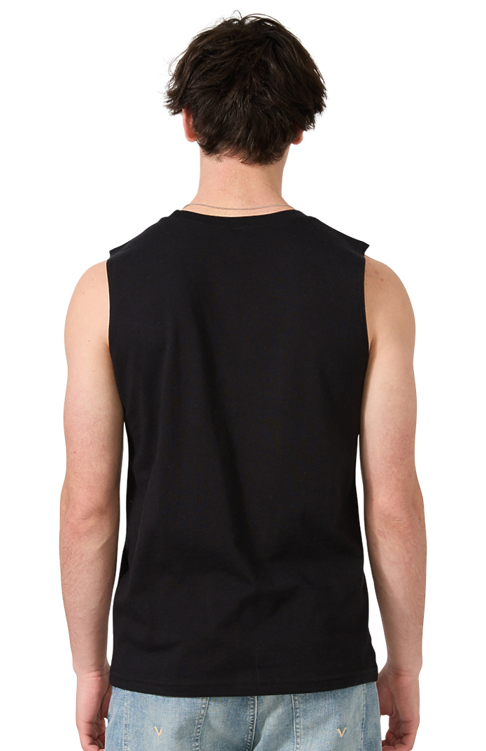 Royal Apparel 5153 Unisex Fine Jersey Muscle Tank - Black