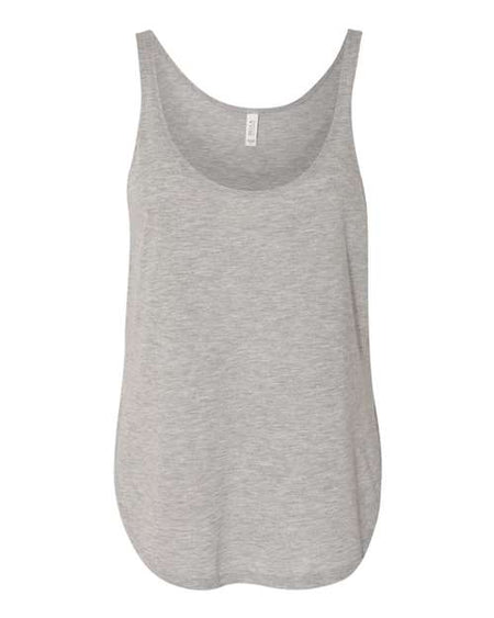 BELLA + CANVAS Women's Flowy Tank with Side Slit - BELLA + CANVAS 8802 BELLA + CANVAS Athletic Heather S