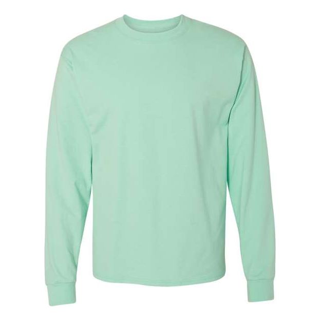 Hanes Beefy-T® Long Sleeve T-Shirt - Hanes 5186 Hanes