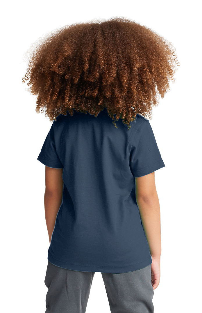 Royal Apparel 5161PD Toddler Vintage Pigment Dyed Tee - Blue Steel