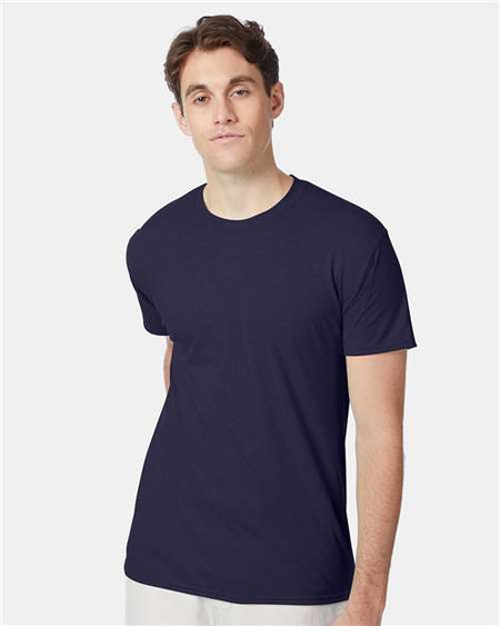 Hanes Perfect-T Triblend T-Shirt - Navy Triblend - Hanes 42TB Hanes