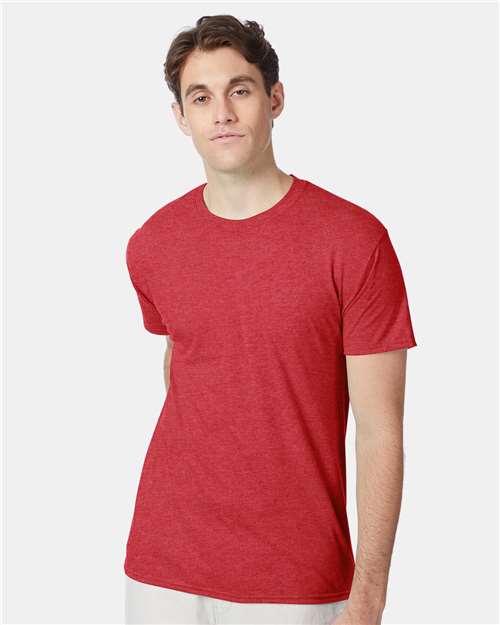 Hanes Perfect-T Triblend T-Shirt - Red Triblend - Hanes 42TB Hanes