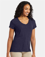 Hanes Women's Perfect-T Triblend V-Neck T-Shirt - Hanes 42VT
