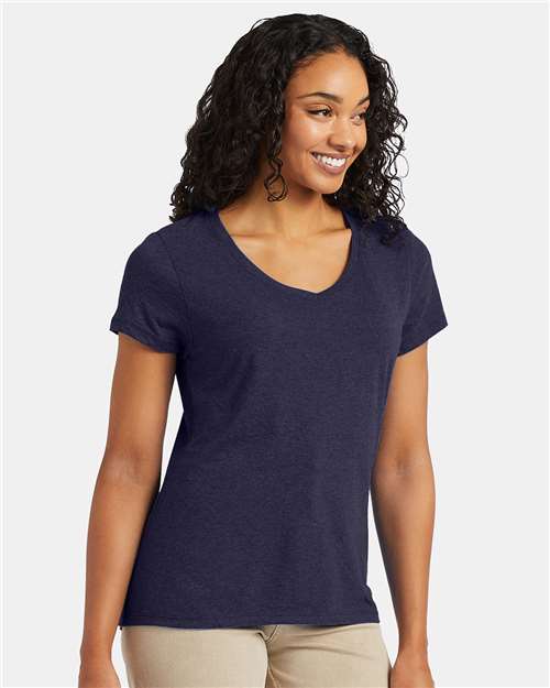 Hanes Perfect-T Women’s Triblend V-Neck T-Shirt - Hanes 42VT Hanes