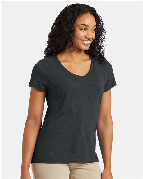 Hanes Women's Perfect-T Triblend V-Neck T-Shirt - Hanes 42VT