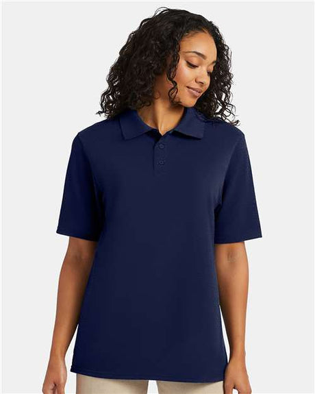 Hanes Men's Piqué Polo - Hanes 055P