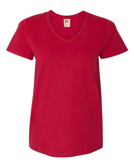 Hanes Women's Essential-T V-Neck T-Shirt - Hanes 5780