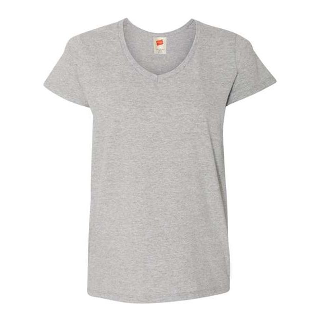 Hanes Essential-T Women’s V-Neck T-Shirt - Hanes 5780 Hanes