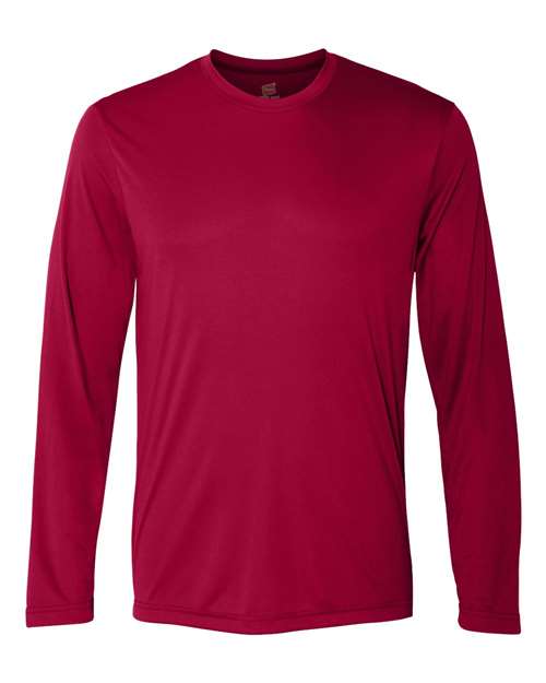Hanes 482L Unisex Cool DRI Long Sleeve Performance T-Shirt