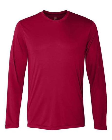 Hanes 482L Unisex Cool DRI Long Sleeve Performance T-Shirt