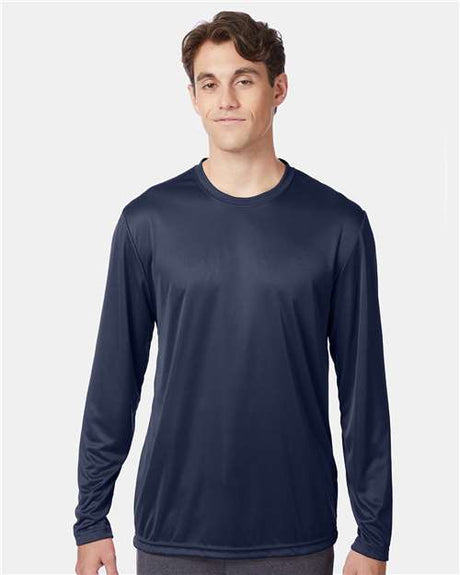 Hanes 482L Unisex Cool DRI Long Sleeve Performance T-Shirt