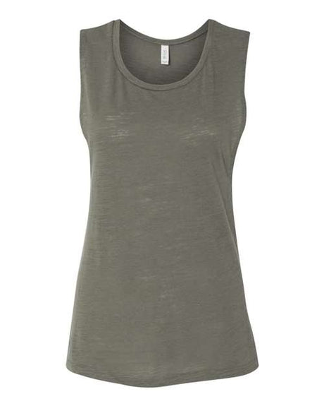 BELLA + CANVAS Women's Flowy Scoop Muscle Tank - BELLA + CANVAS 8803