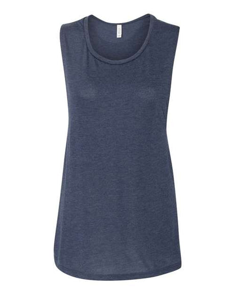 BELLA + CANVAS Women's Flowy Scoop Muscle Tank - BELLA + CANVAS 8803