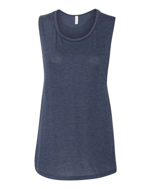 BELLA + CANVAS Women's Flowy Scoop Muscle Tank - BELLA + CANVAS 8803