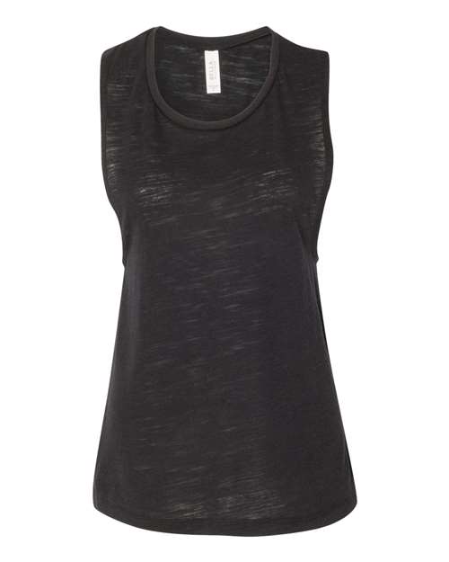 BELLA + CANVAS Women's Flowy Scoop Muscle Tank - BELLA + CANVAS 8803