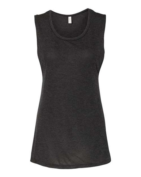 BELLA + CANVAS Women's Flowy Scoop Muscle Tank - BELLA + CANVAS 8803
