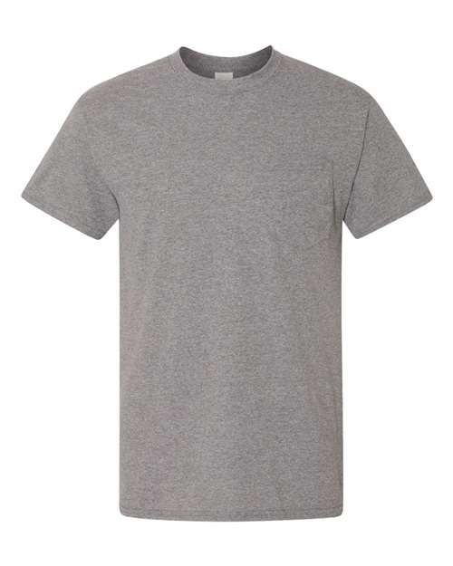 Gildan DryBlend® Pocket T-Shirt - Gildan 8300 Gildan Graphite Heather S