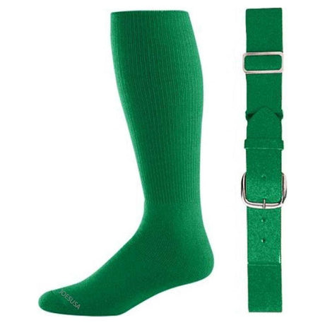 Baseball Socks & Belt Combo Set ( All Sizes & Colors Available) Accessories Joe's USA Kelly Green Youth
