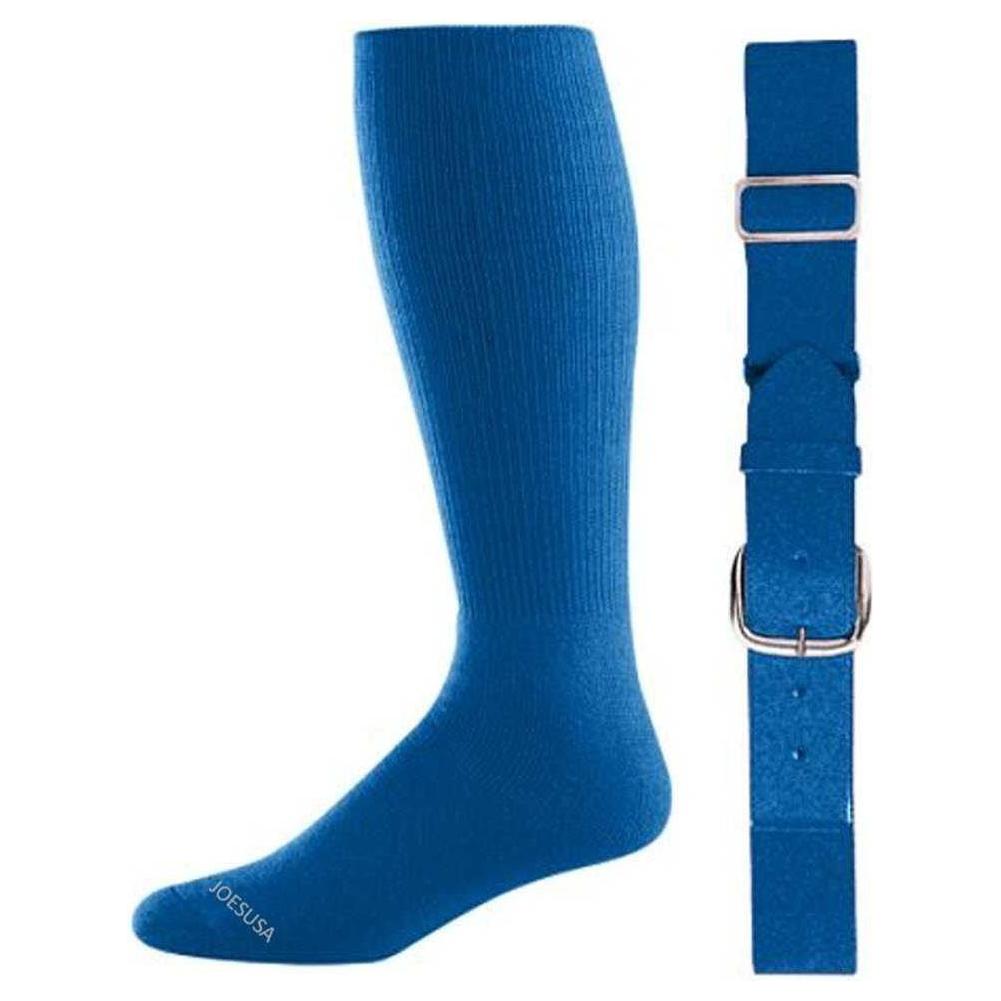 Baseball Socks & Belt Combo Set ( All Sizes & Colors Available) Joe's USA All Sport Socks and Belts