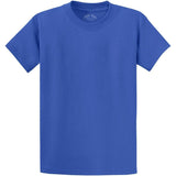 Men's Durable 100% Heavyweight Cotton T-Shirts in Regular, Big, and Tall Sizes-Royal T-Shirts Joe's USA Royal Small