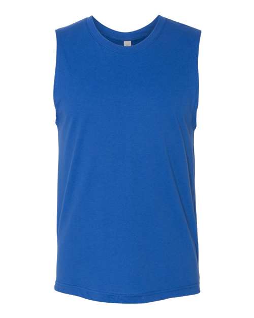 BELLA + CANVAS Jersey Muscle Tank - BELLA + CANVAS 3483 BELLA + CANVAS True Royal XS