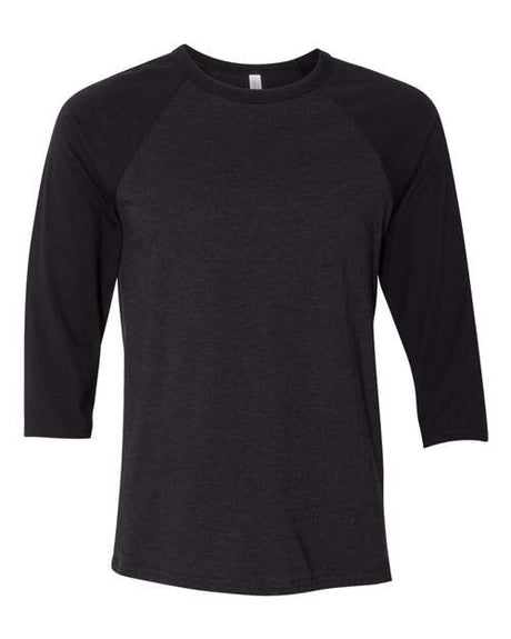 Bella + Canvas 3200 Unisex Three-Quarter Sleeve Baseball Tee