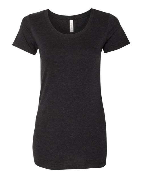 BELLA + CANVAS Women's Triblend Tee - BELLA + CANVAS 8413 BELLA + CANVAS Black Heather Triblend XL