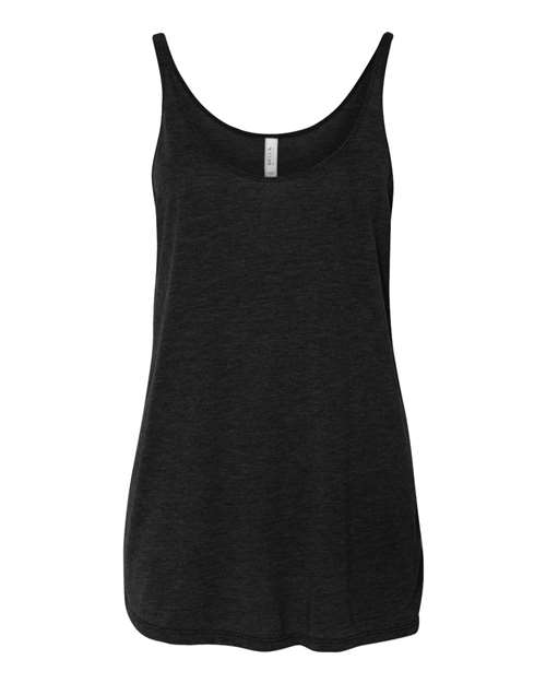 BELLA + CANVAS Women's Slouchy Tank - BELLA + CANVAS 8838 BELLA + CANVAS Black Heather S