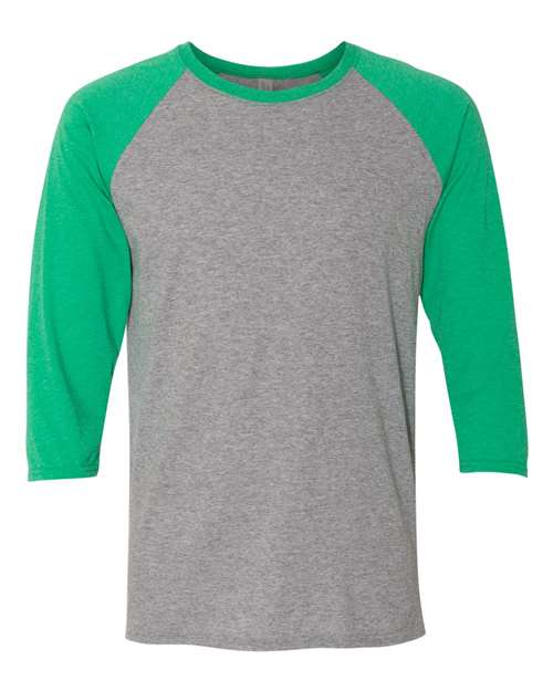 JERZEES Unisex Triblend Three-Quarter Raglan Baseball T-Shirt - JERZEES 601RR