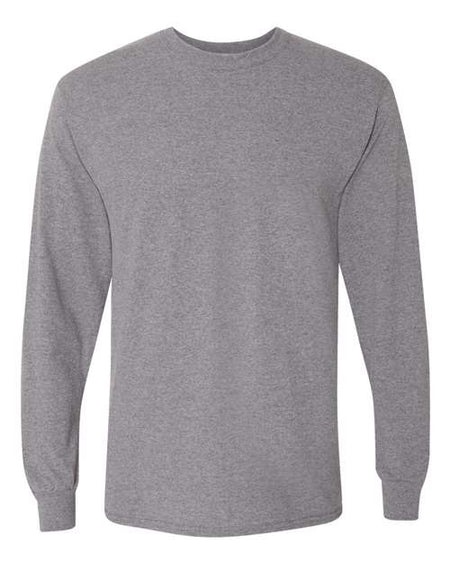 Gildan DryBlend® 50/50 Long Sleeve T-Shirt - Gildan 8400 Gildan Graphite Heather S