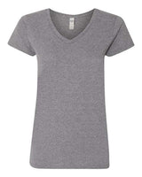 Gildan Women's Heavy Cotton™ V-Neck T-Shirt - Gildan 5V00L
