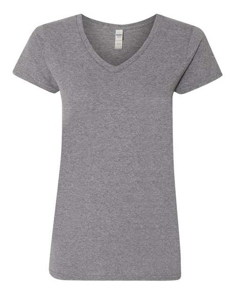 Gildan Women's Heavy Cotton™ V-Neck T-Shirt - Gildan 5V00L