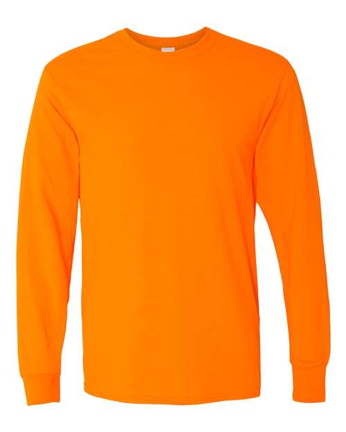 Gildan Heavy Cotton™ Long Sleeve T-Shirt - Safety Orange - Gildan 5400 Gildan Safety Orange S