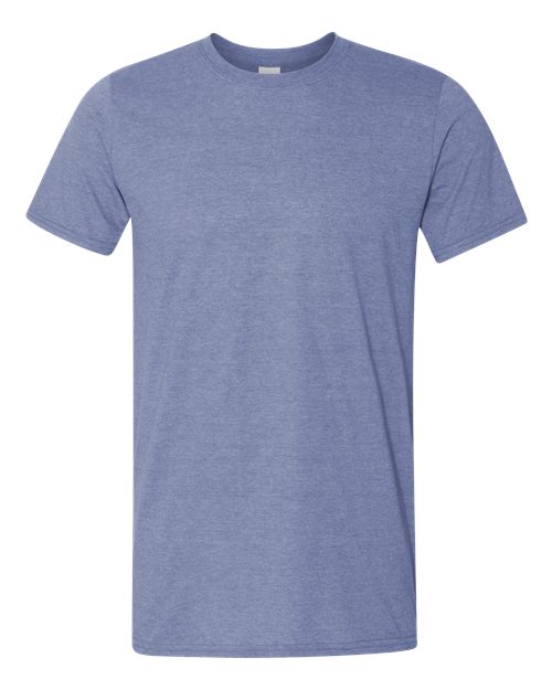 Gildan Softstyle® T-Shirt - Heather Indigo - Gildan 64000 Gildan Heather Indigo S