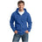 Mens Tall Ultimate Full-Zip Hooded Sweatshirt Joe's USA Large Tall Royal