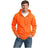 Mens Tall Ultimate Full-Zip Hooded Sweatshirt Joe's USA Large Tall Safety Orange