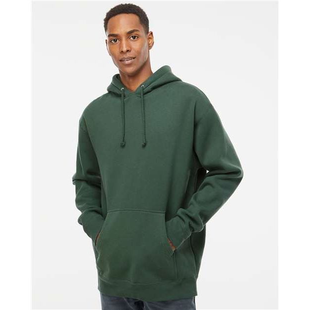 Independent Trading Co. Heavyweight Hooded Sweatshirt - Alpine Green - Independent Trading Co. IND4000 Independent Trading Co. Alpine Green XS