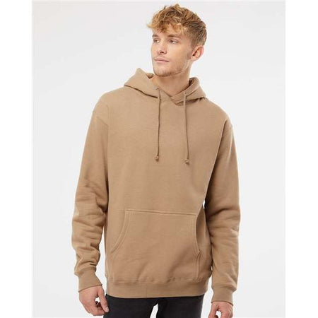 Independent Trading Co. Heavyweight Hooded Sweatshirt - Sandstone - Independent Trading Co. IND4000 Independent Trading Co.