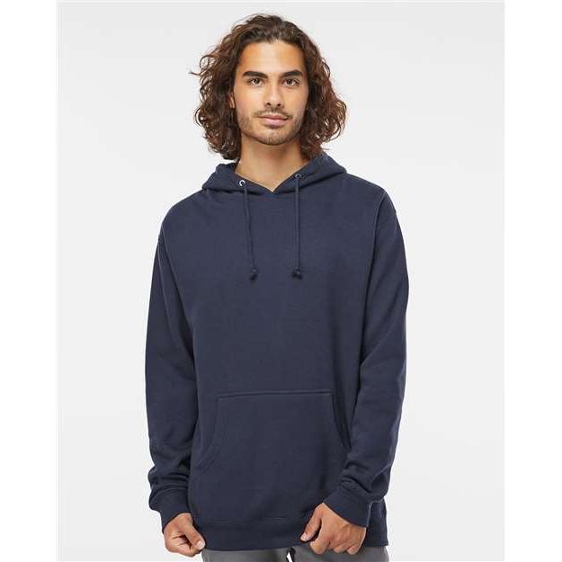 Independent Trading Co. Heavyweight Hooded Sweatshirt - Slate Blue - Independent Trading Co. IND4000 Independent Trading Co. Slate Blue XS