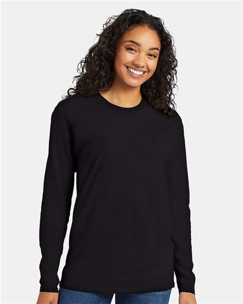 Hanes Unisex Perfect-T Long Sleeve T-Shirt - Hanes 498L