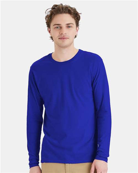 Hanes Unisex Perfect-T Long Sleeve T-Shirt - Hanes 498L