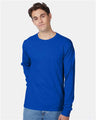 Hanes Men's Authentic Long Sleeve Pocket T-Shirt - Hanes 5596