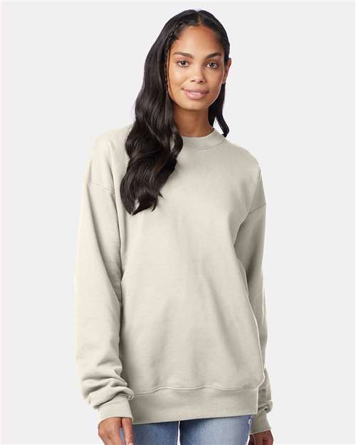 Hanes Ultimate Cotton® Crewneck Sweatshirt - Natural - Hanes F260