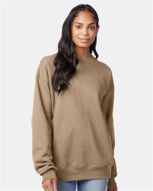 Hanes Ultimate Cotton® Crewneck Sweatshirt - Pebble - Hanes F260