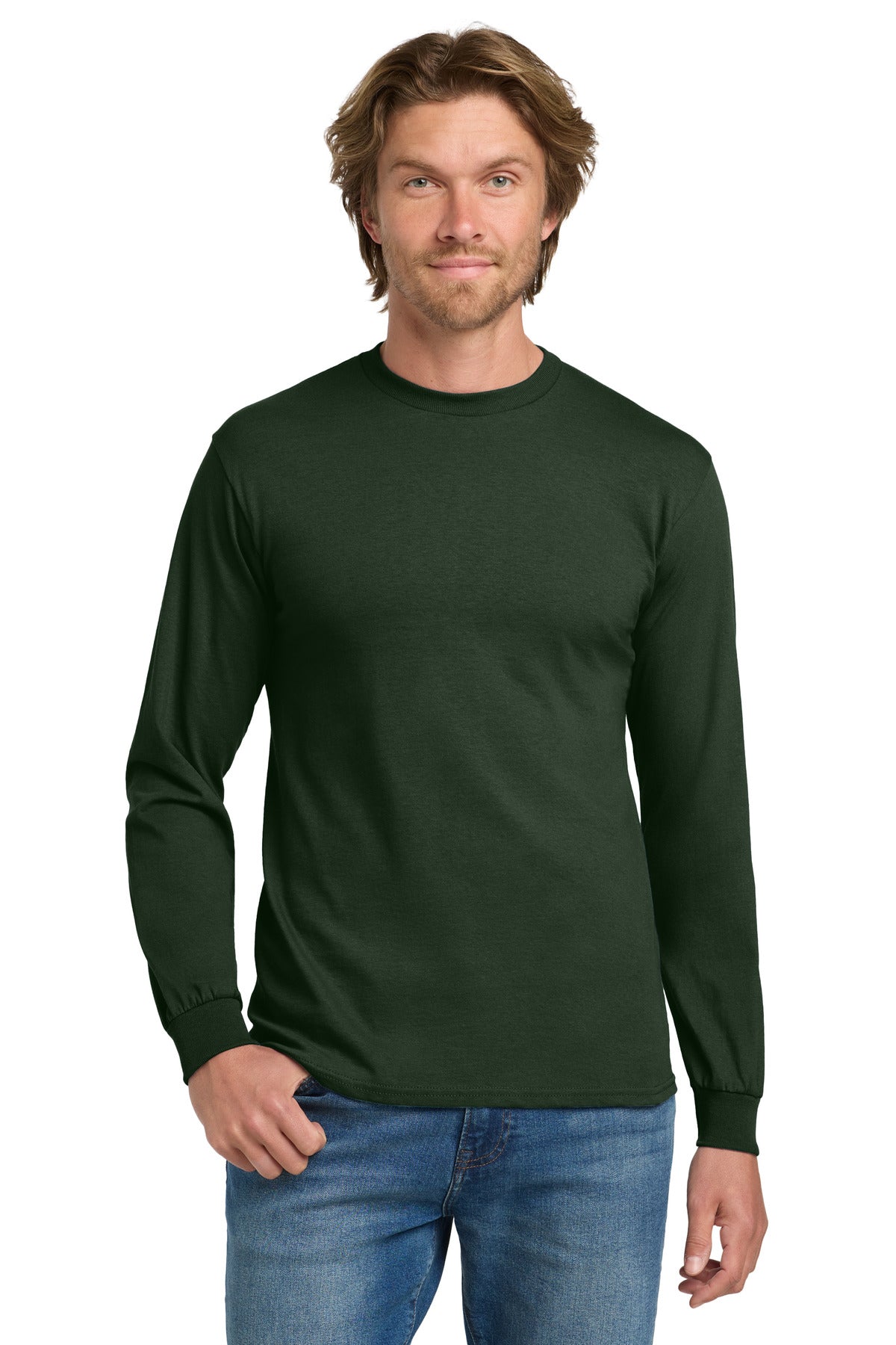 Gildan ®  - Heavy Cotton ™  100% Cotton Long Sleeve T-Shirt.  5400 - Gildan 5400