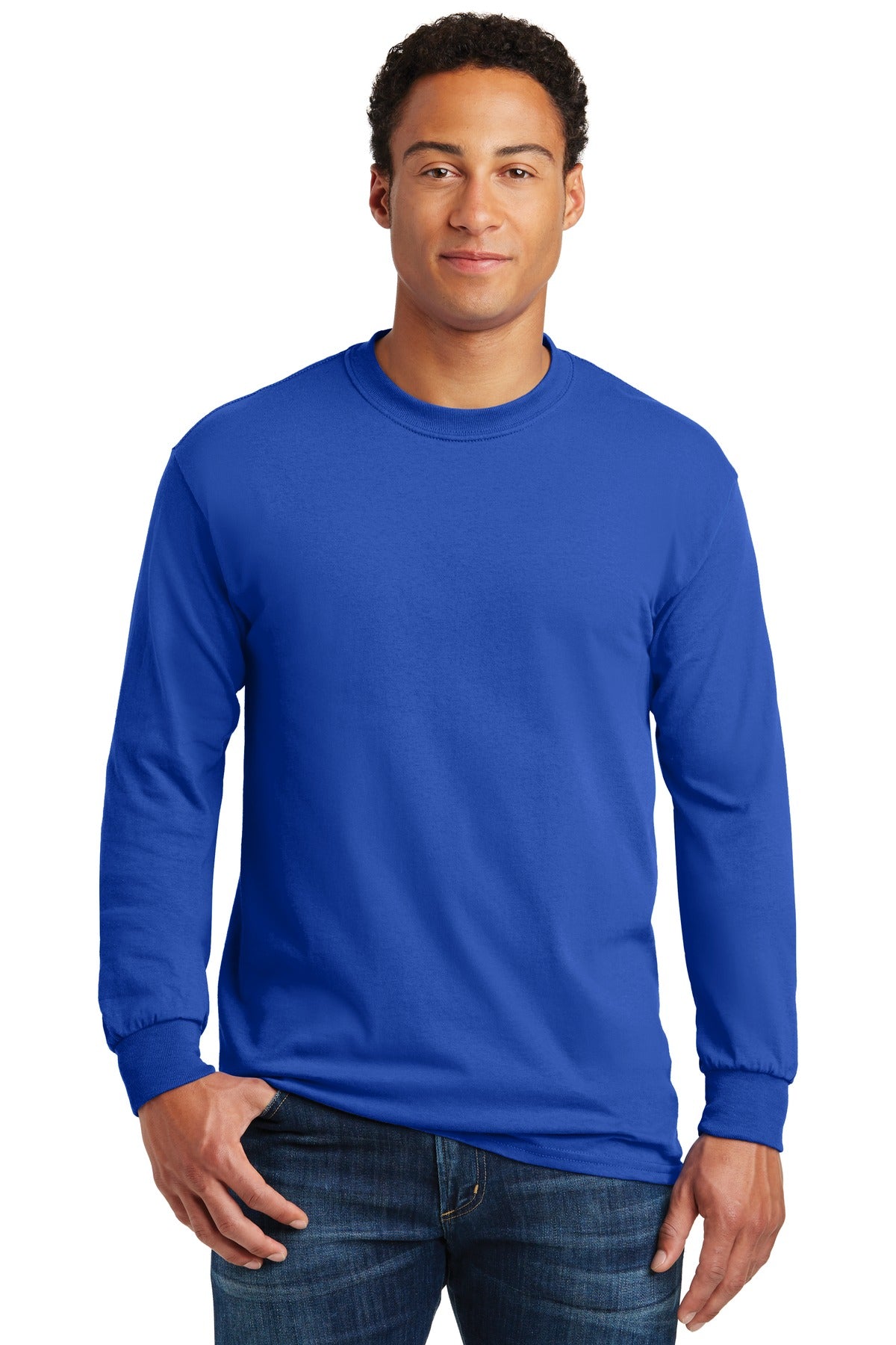 Gildan ®  - Heavy Cotton ™  100% Cotton Long Sleeve T-Shirt.  5400 - Gildan 5400