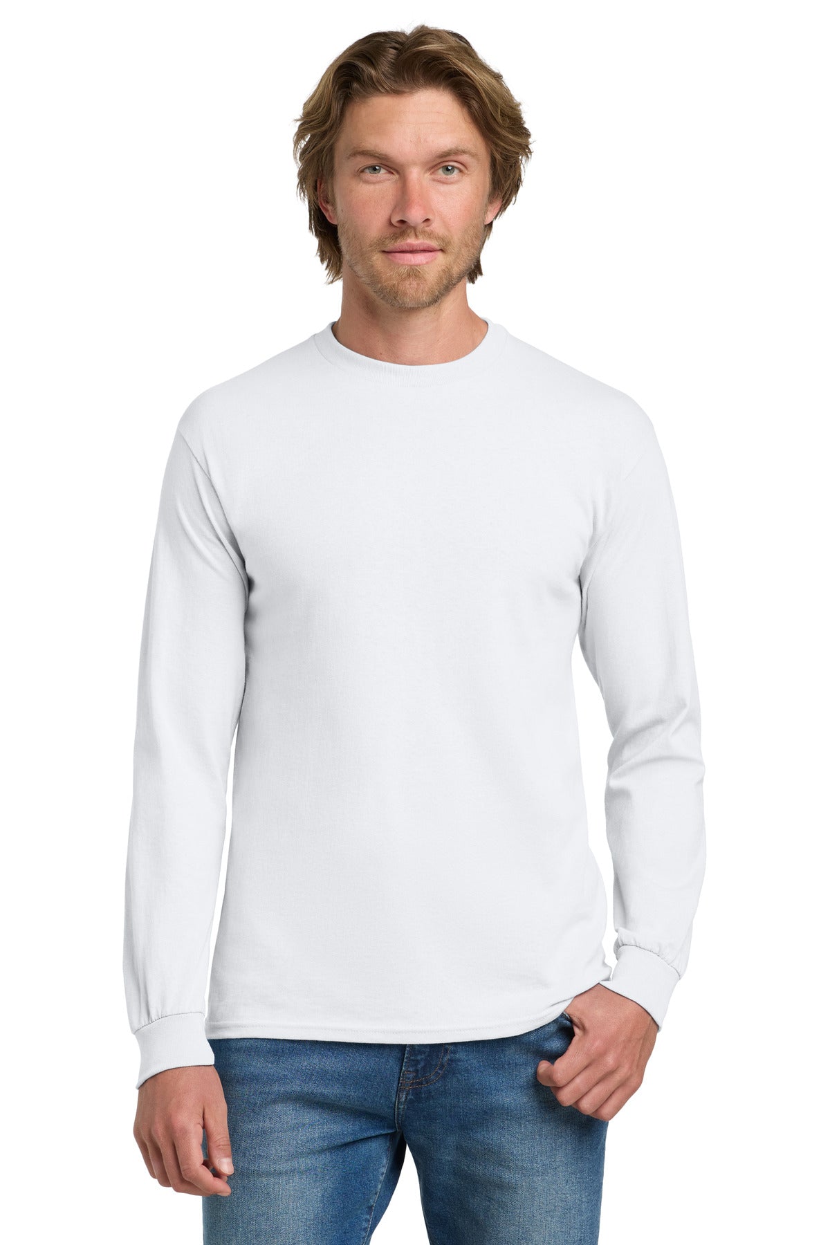 Gildan ®  - Heavy Cotton ™  100% Cotton Long Sleeve T-Shirt.  5400 - Gildan 5400